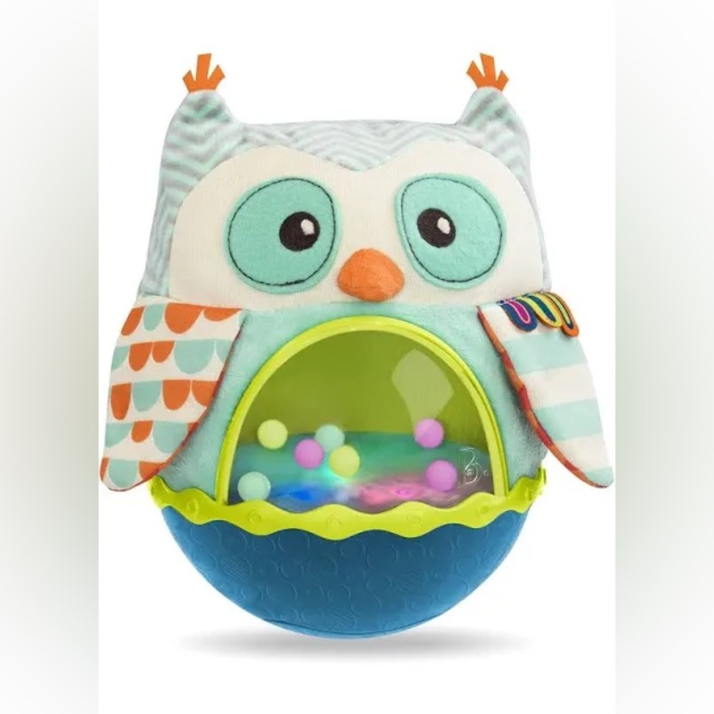 OWL BE BACK WEEBLE WOBBLE TOY